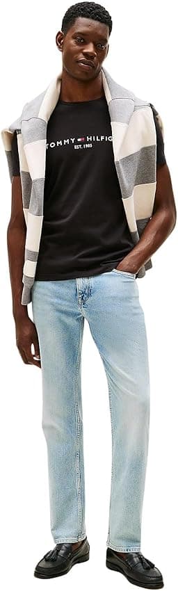 Detalle 2 de Tommy Hilfiger Core camiseta algodón M negra