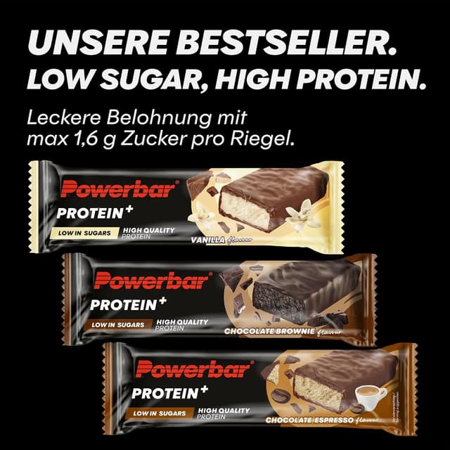 Detalle 2 de Powerbar Protein Plus Vanille 30×35 g Riegel