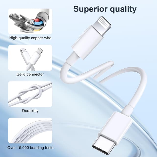 Thumbnail 5 de Cargador iPhone 20W con Cable USB-C ⚡ para iPhone 14-8