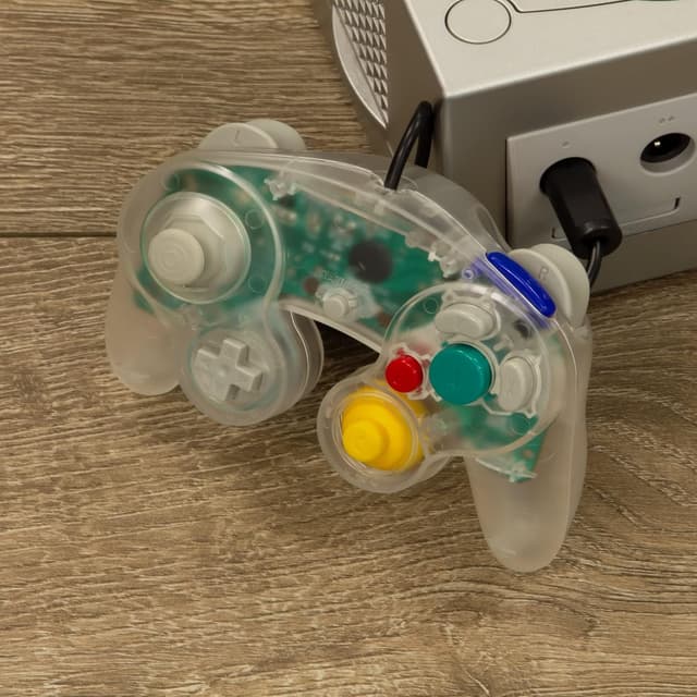 Thumbnail 6 de Cirka Wired Controller for Nintendo GameCube & Wii (Clear) — Dual Analog + Vibration