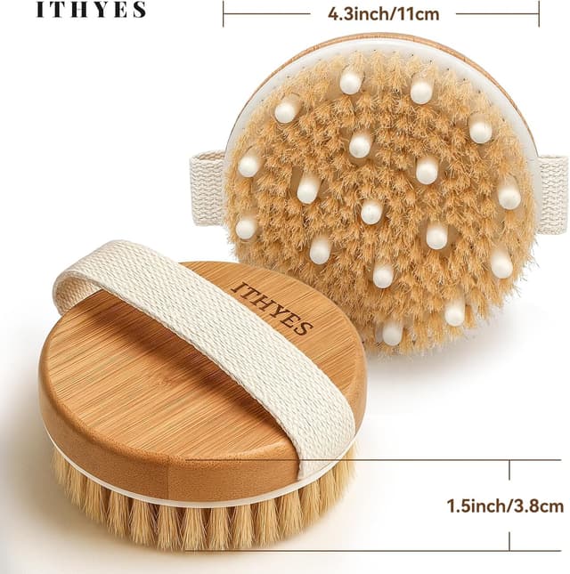 Thumbnail 6 de Ithyes Spazzola corpo in setole di cinghiale, esfoliante