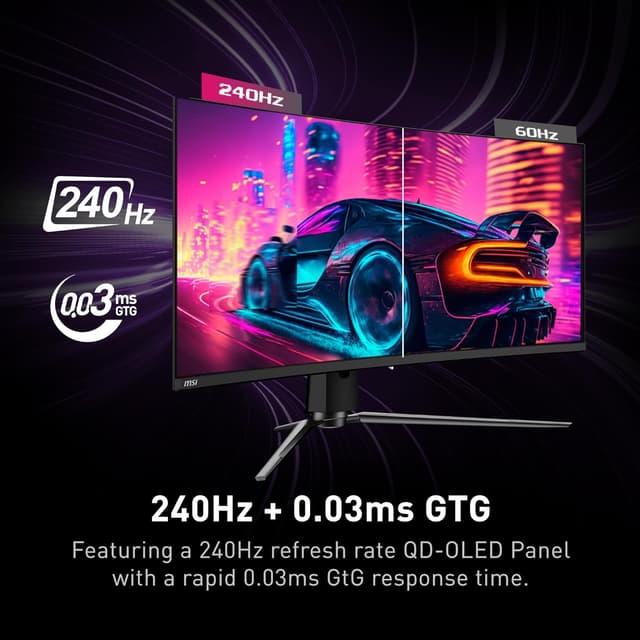 Thumbnail 6 de MSI MPG 341CQPX QD-OLED 34-inch 240Hz Monitor