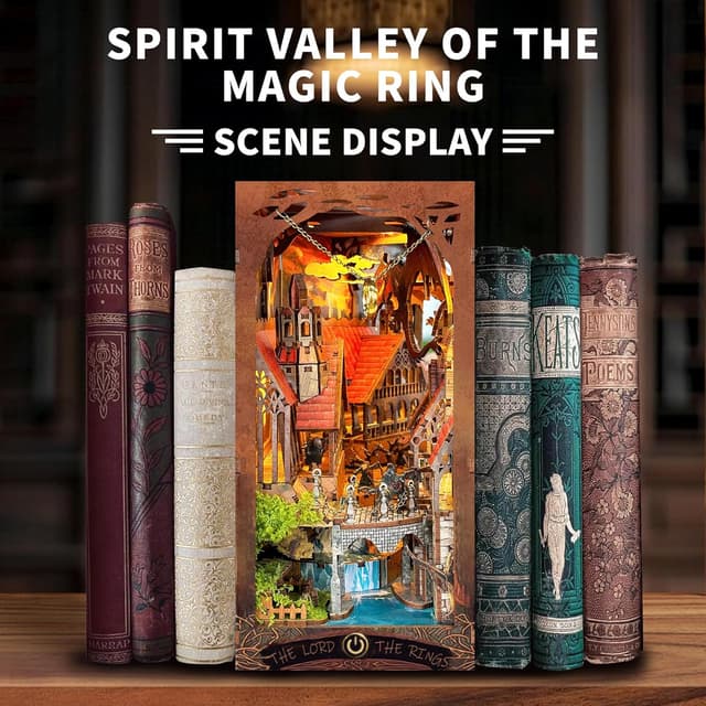 Thumbnail 2 de LUMYCE DIY Book Nook Kit Casas en Miniatura