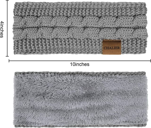 Thumbnail 1 de 2 Pcs Diademas Invierno Mujer con Orejeras ❄️