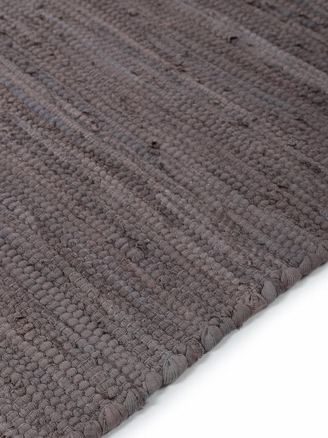 Thumbnail 5 de CarpetFine Alfombra Kilim Chindi Uni Malva 160x230 cm 🧶