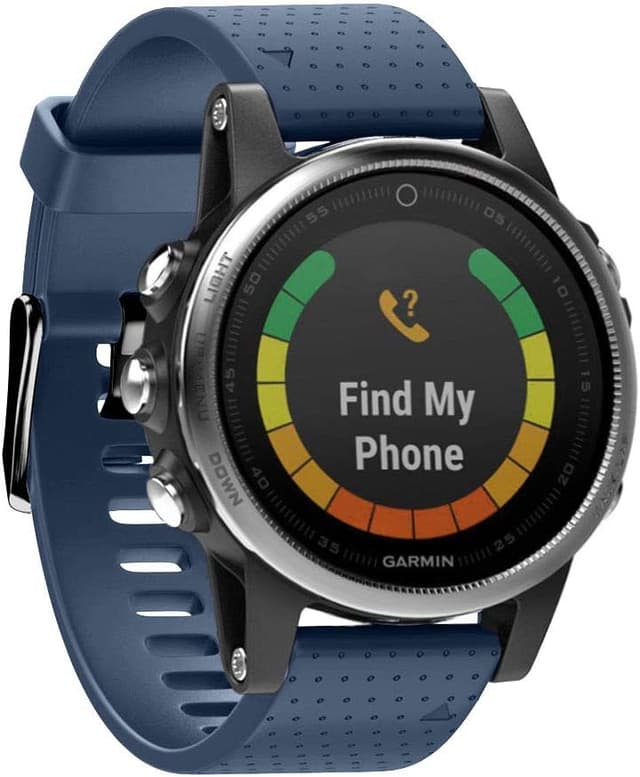 Detalle 2 de Cinturino Easy Fit 20mm in silicone per Garmin Fenix 5S/5S Plus, Fenix 6s/6s Pro (Quick-Fit) – colori multipli