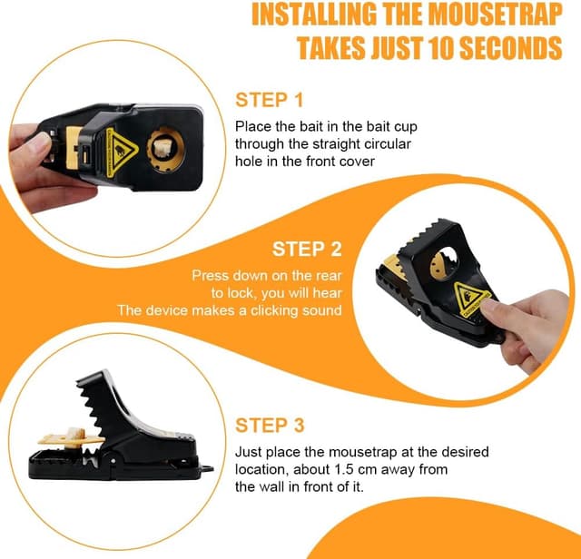 Thumbnail 5 de Flintronic Rat Trap 4 PCS trampa reutilizable