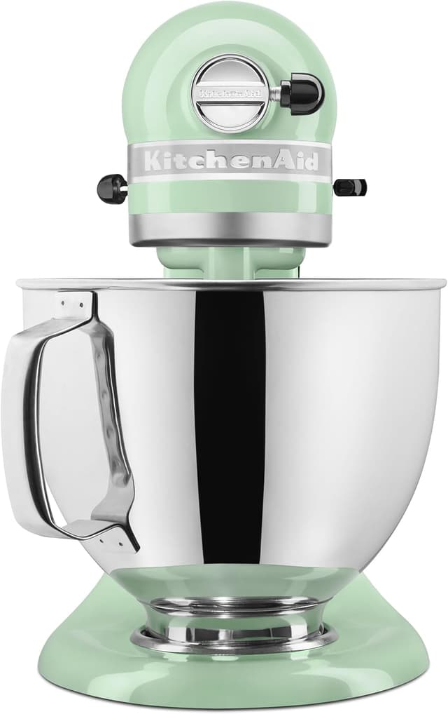 Detalle 2 de KitchenAid Tilt-Head Artisan 4.8L Stand Mixer (5KSM125BPT) in Pistachio