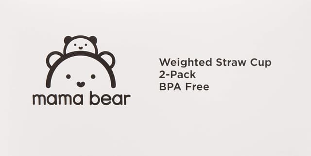 Thumbnail 5 de Amazon Mama Bear Silicone Weighted Straw Sippy Cup 9 oz