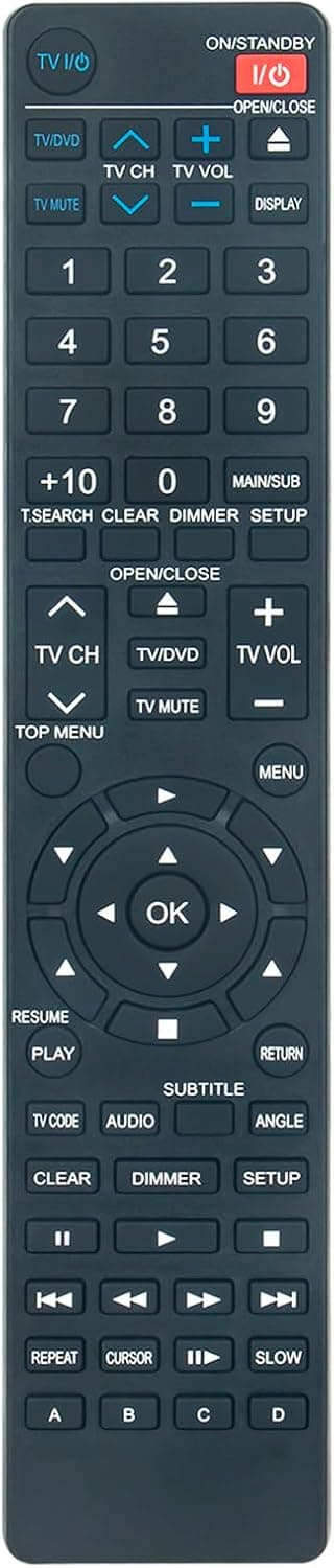 Detalle de SE-R0252 Toshiba HD DVD Remote