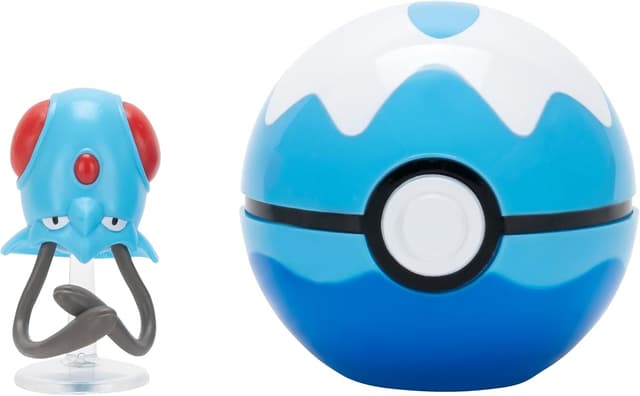 Imagen de Pokémon Tentacool Clip 'N' Go Ball 5 cm en OfertitasTOP