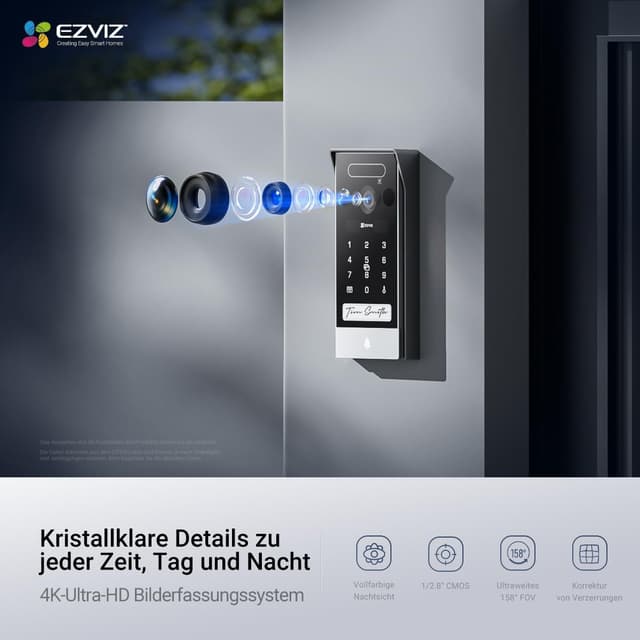 Detalle de EZVIZ HP7 Pro 4K Türsprechanlage