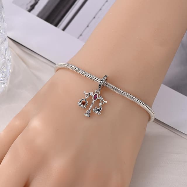 Imagen de QIKAOLA S925 Charm Perle Tarot 4,8 mm en OfertitasTOP