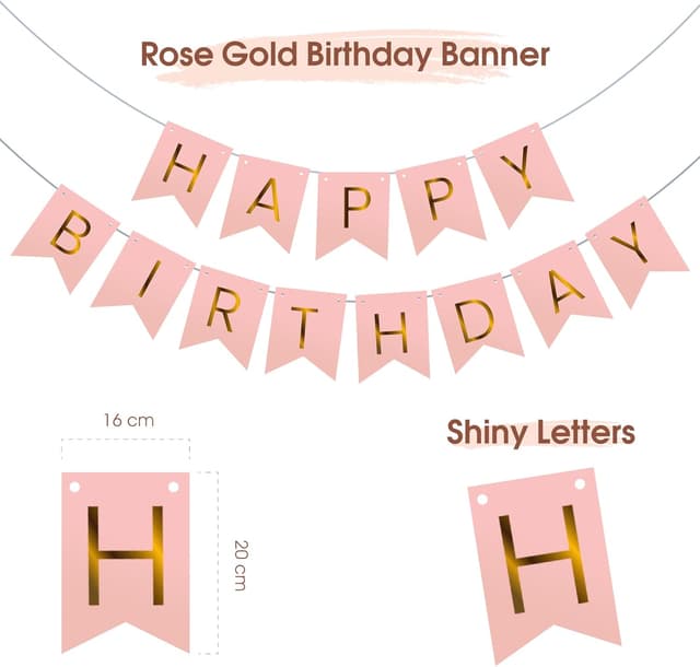 Thumbnail 2 de OHugs Happy Birthday Banner 12 Inch Balloons