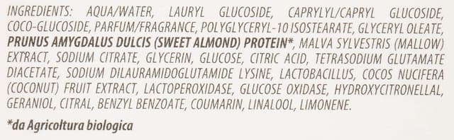 Detalle de Helan Fior di Talco Bagnoschiuma Delicato 200 ml – detergenza delicata per corpo e capelli, idratante e ristrutturante