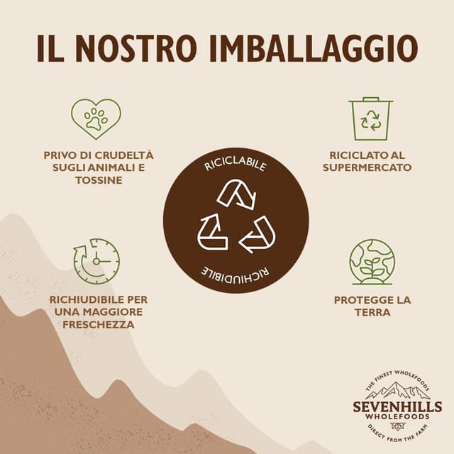 Thumbnail 4 de Sevenhills Wholefoods Granella di Cacao Crudo Bio 1kg 🍫