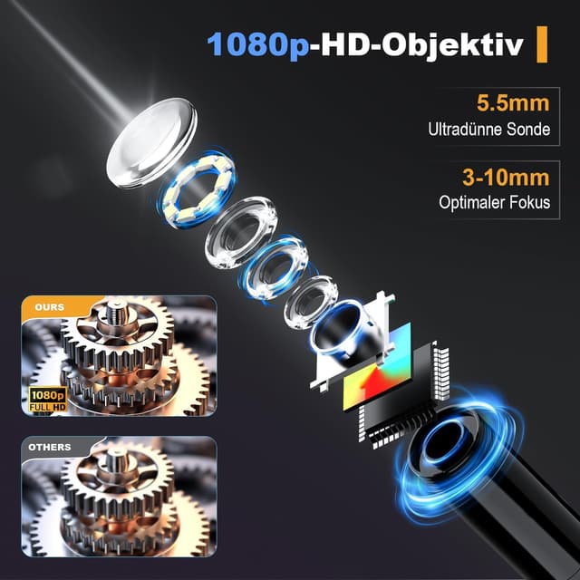 Detalle 2 de FINIBO Endoskopkamera 5 m