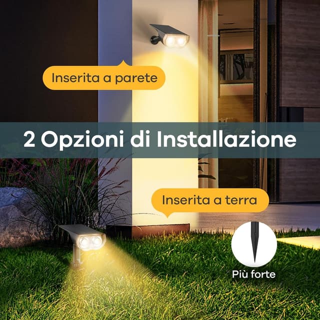 Thumbnail 4 de Linkind StarRay 800LM 22 LED luci solari da giardino