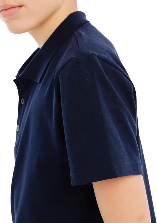 Detalle 2 de MOR Jungen Poloshirt aus 100% Baumwolle (Kurzarm) – Größen 110 bis 176