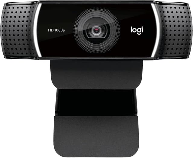 Detalle 2 de Logitech C922 Pro Stream Webcam (HD 1080p/30fps or HD 720p/60fps) with stereo audio – black