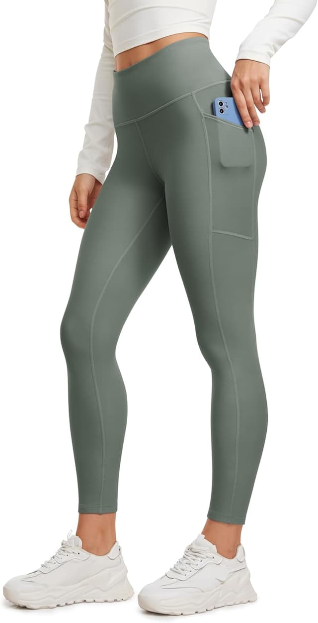 Thumbnail 6 de Leggings thermiques CRZ YOGA femme à taille haute avec doublure polaire et poches