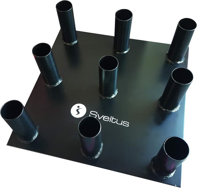 Detalle de Sveltus Rack barres olympiques : rangement pour jusqu’à 9 barres de diamètre 50 mm