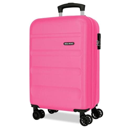 Detalle de ROLL ROAD Flex Maleta de Cabina Rosa 35×55×20 cm 33 L
