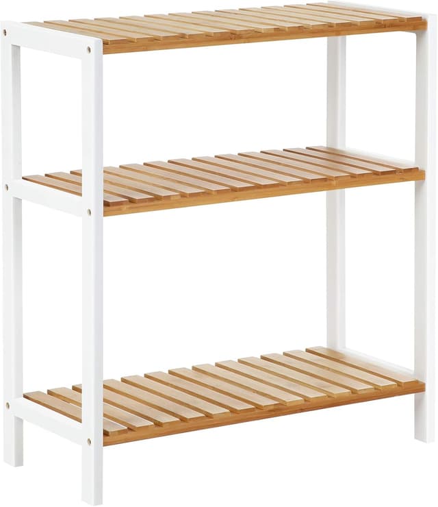 Thumbnail 6 de SONGMICS Scaffale portaoggetti in bambù con 6 ripiani regolabili BCB036Y01, 26 x 60 x 160,9 cm
