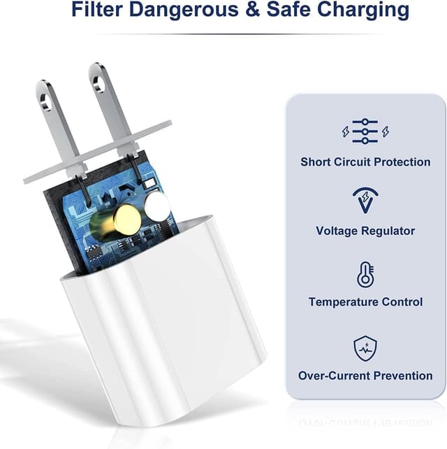 Detalle 2 de iPhone Charger 12W 10ft Cable