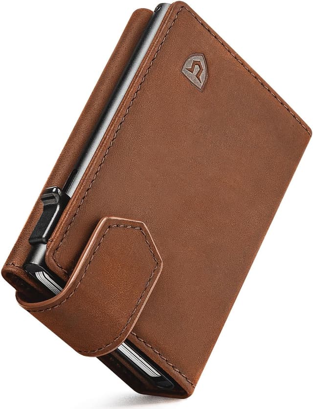 Detalle de LORZOR® Portafoglio Uomo Slim RFID 👝