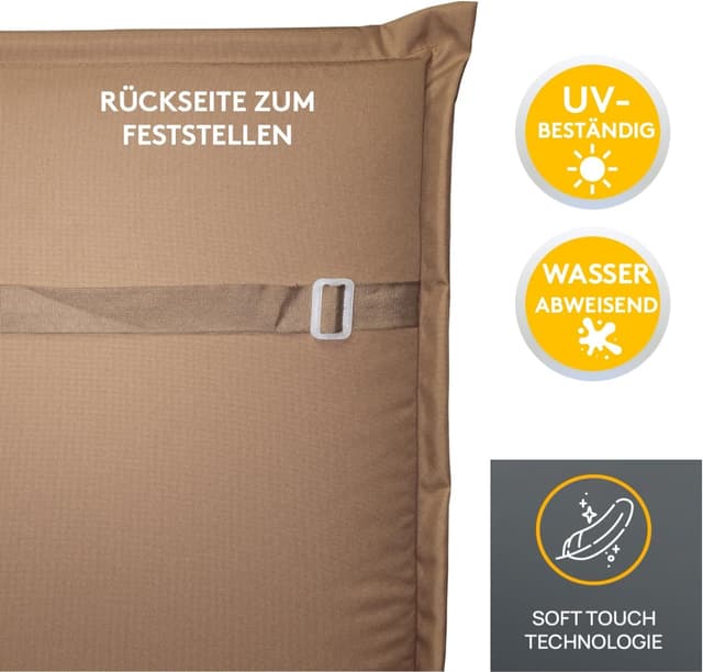 Thumbnail 3 de LILENO HOME Cojín silla jardín juego 2