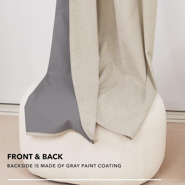 Thumbnail 4 de Deconovo blackout curtains 52x72 Inch