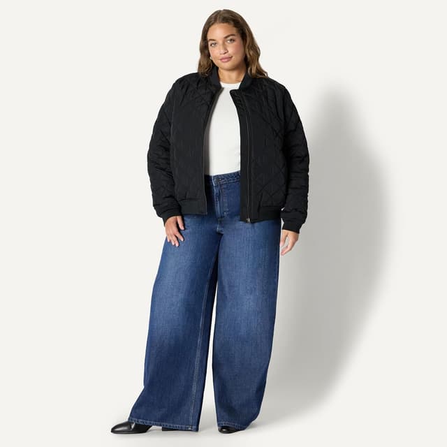 Thumbnail 6 de Amazon Essentials Femme blouson bomber matelassé coupe classique