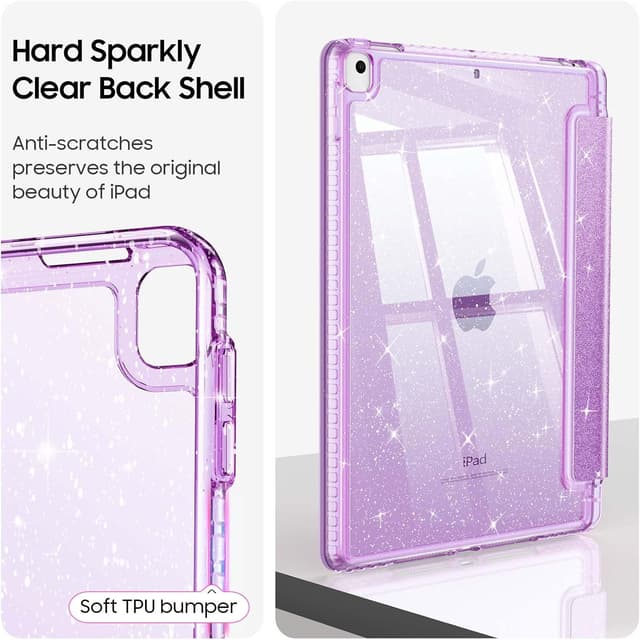 Thumbnail 4 de FINTIE Glitter Case for iPad 10.2-inch with Pencil Holder