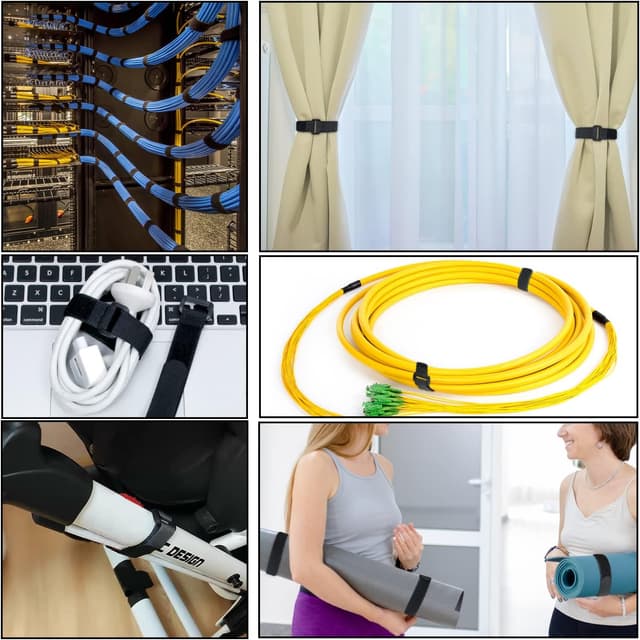 Thumbnail 6 de AIRUEEK 40 cinghie nylon riutilizzabili 20 mm