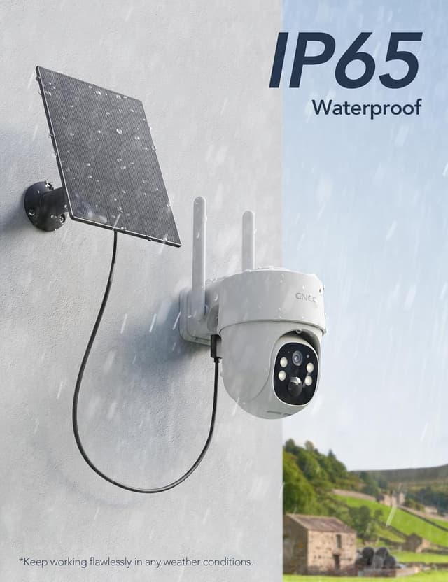 Thumbnail 6 de GNCC 4G Telecamera Esterno 2K con pannello solare