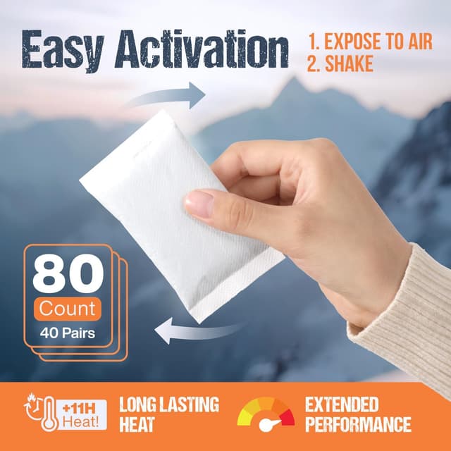 Thumbnail 2 de Hot Hands Disposable Hand Warmers 80-pack