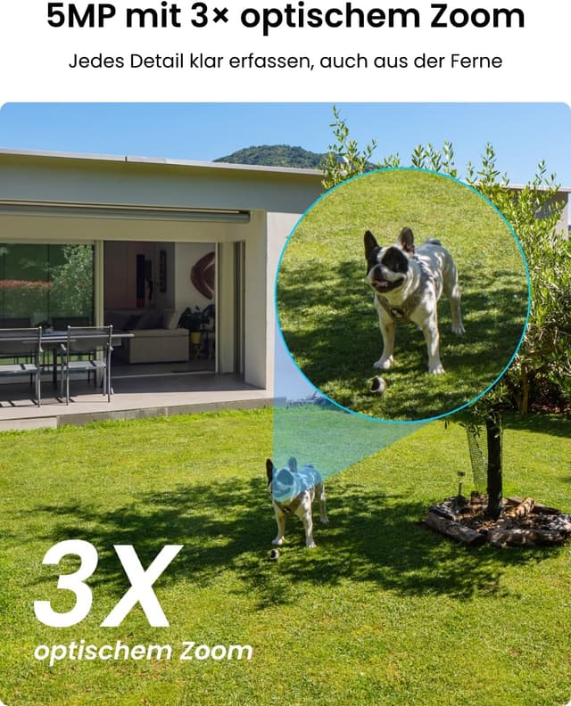 Detalle de Reolink E1 Outdoor 5MP PTZ-Kamera