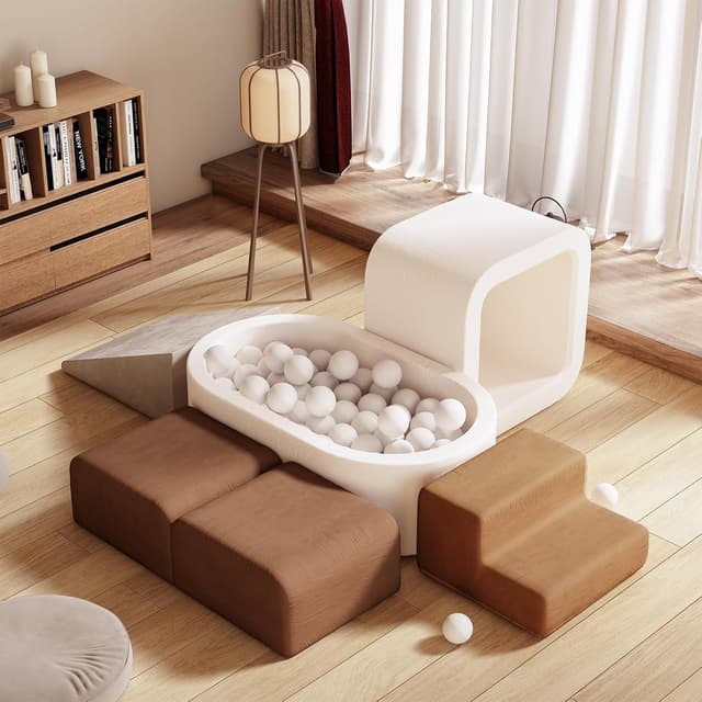 Detalle de BanaSuper Softplay-Set XXL für Kinder, Schaumstoff