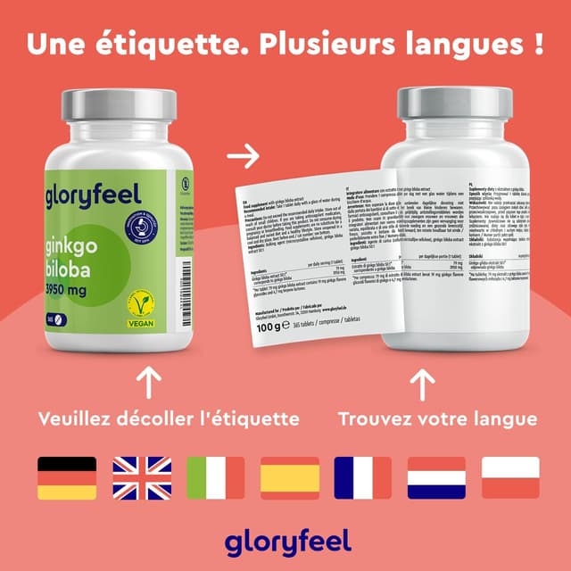 Thumbnail 5 de Ginkgo Biloba 3950 mg par dose Quotidienne đ