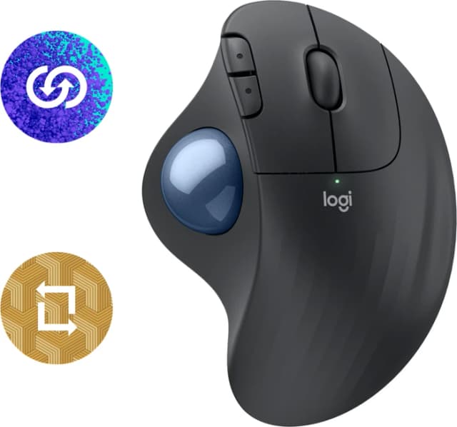 Thumbnail 5 de Logitech ERGO M575S Wireless Trackball Maus Schwarz