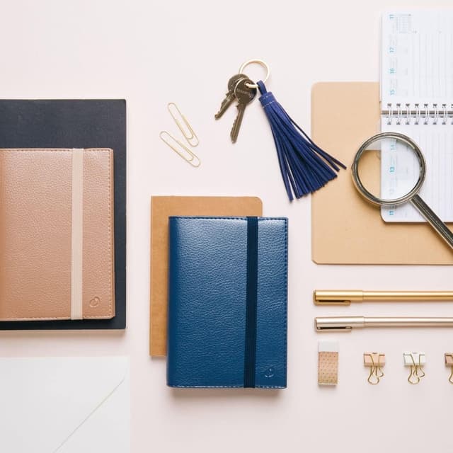 Detalle de Quo Vadis Agenda spiralé 2026 Time & Life Pocket (rose) — semainier 13 mois, 10x15 cm