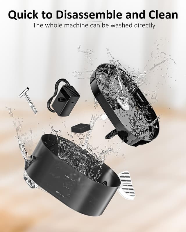 Detalle de Fontanella per gatti automatica 2,2 L con filtro attivo