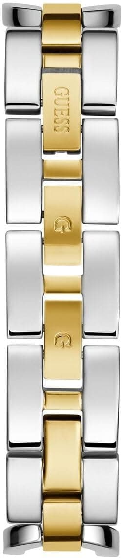 Detalle de GUESS Women Analogue Watch Gia – klassische Analoguhr mit mehrfarbigem Edelstahlband