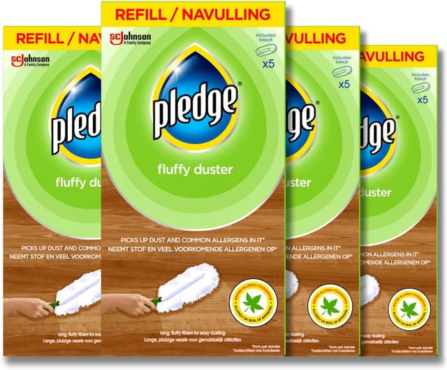 Imagen de Pledge Duster Refills Pack of 4x5 refills en OfertitasTOP
