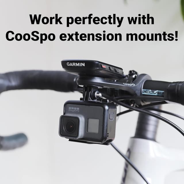 Thumbnail 6 de CooSpo Fahrradcomputer-Halterung mit Schnellspanner – Out-Front-Erweiterung für Garmin, Wahoo, Bryton & CooSpo
