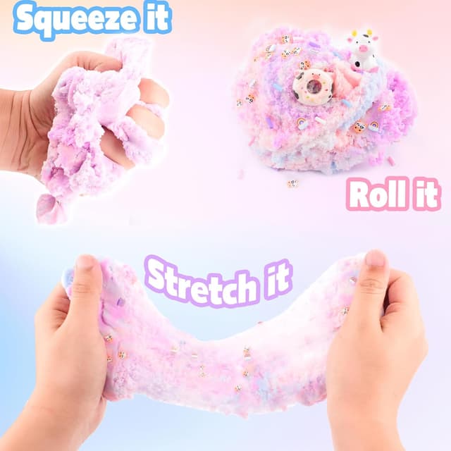 Detalle de Cloud slime 200ml party set