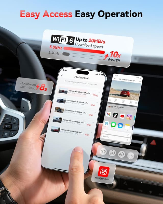 Thumbnail 3 de REDTIGER F7NP 4K dash cam