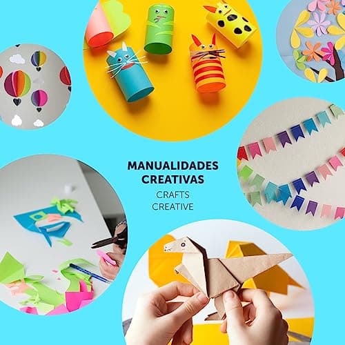 Thumbnail 6 de m-office Cartulina A4 Surtido Fluor para Manualidades 🎨