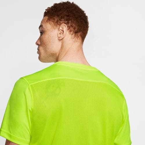 Detalle 2 de Nike M Nk Dry Park Vii Jsy Ss camiseta de fútbol de manga corta para hombre (Volt/Black)